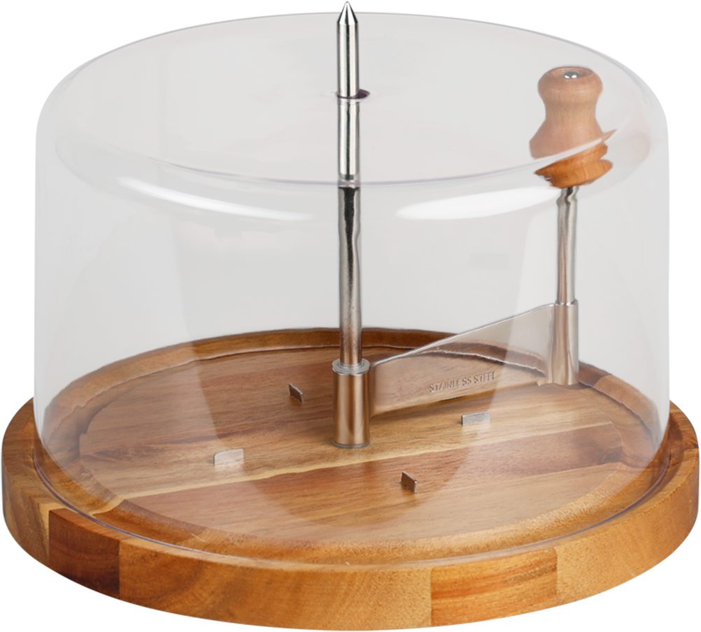 KESPER® Käsehobel Schokoladenhobel, Holz, (1-St), mit Haube