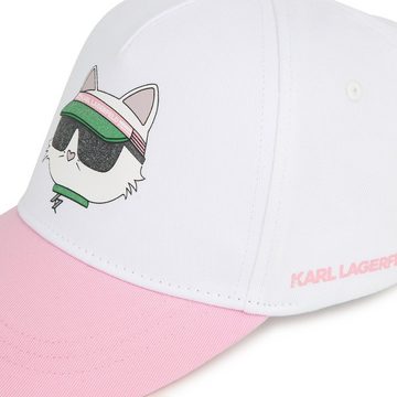 KARL LAGERFELD Baseball Cap Karl Lagerfeld Kids Cap mit Choupette-Print