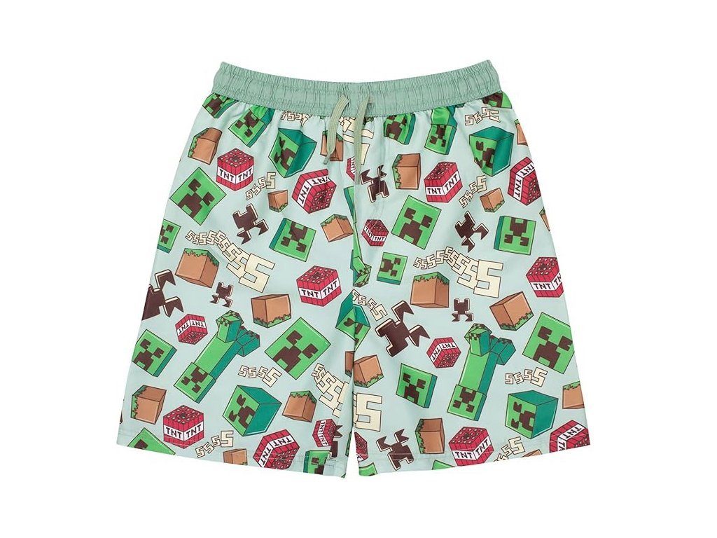 Minecraft Badeshorts Creeper Badehose