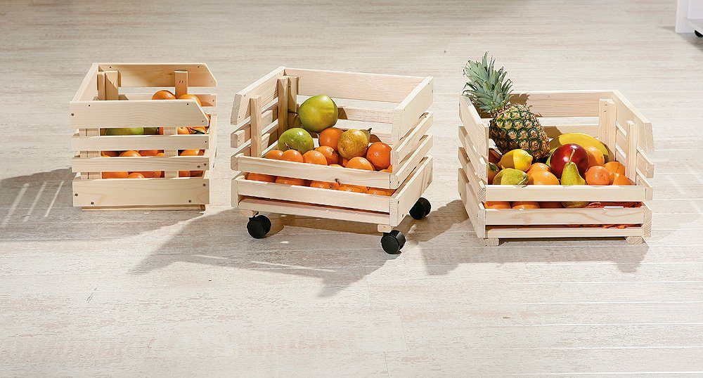 ebuy24 Regal und Kisten, 1-tlg. Frula Regal 3 Gemüseaufbewahrung, Obst