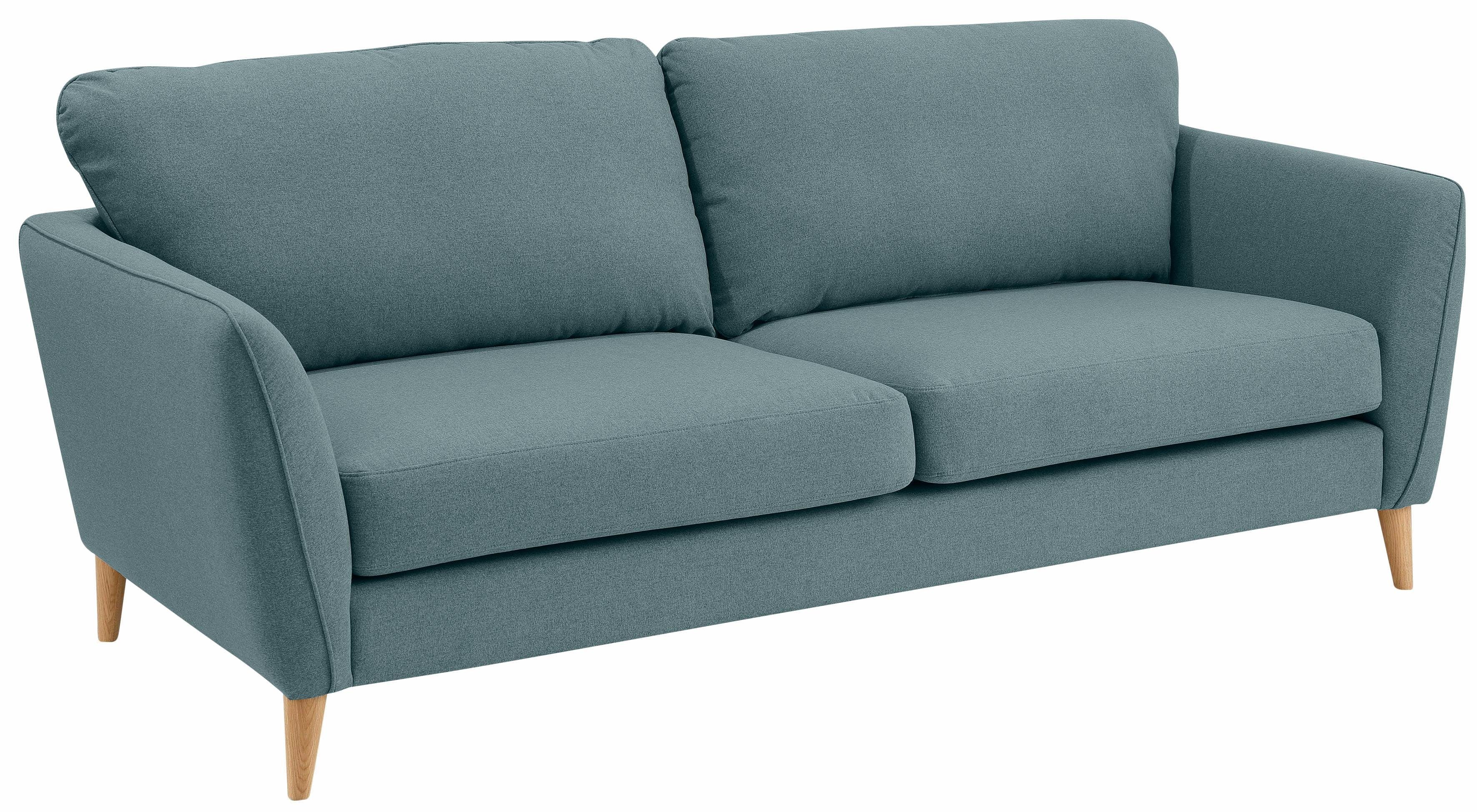 Home affaire 3-Sitzer "MARSEILLE 3er Sofa 206 cm, Cord, Flachgewebe, Strukt günstig online kaufen