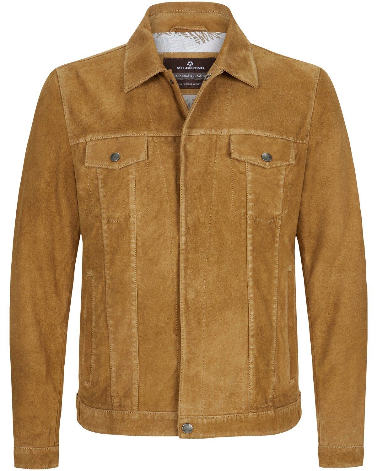 Milestone Lederjacke Velourslederjacke MS-Juliano günstig online kaufen