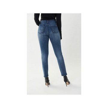 Joseph Ribkoff 5-Pocket-Jeans blau (1-tlg)