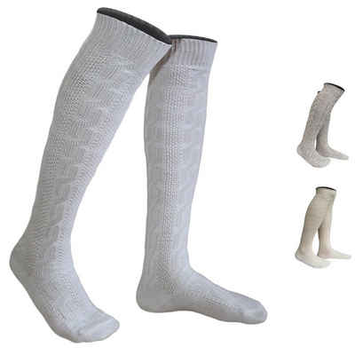 German Wear Trachtensocken GW250 Trachtensocken Strümpfe Socken 70cm lang