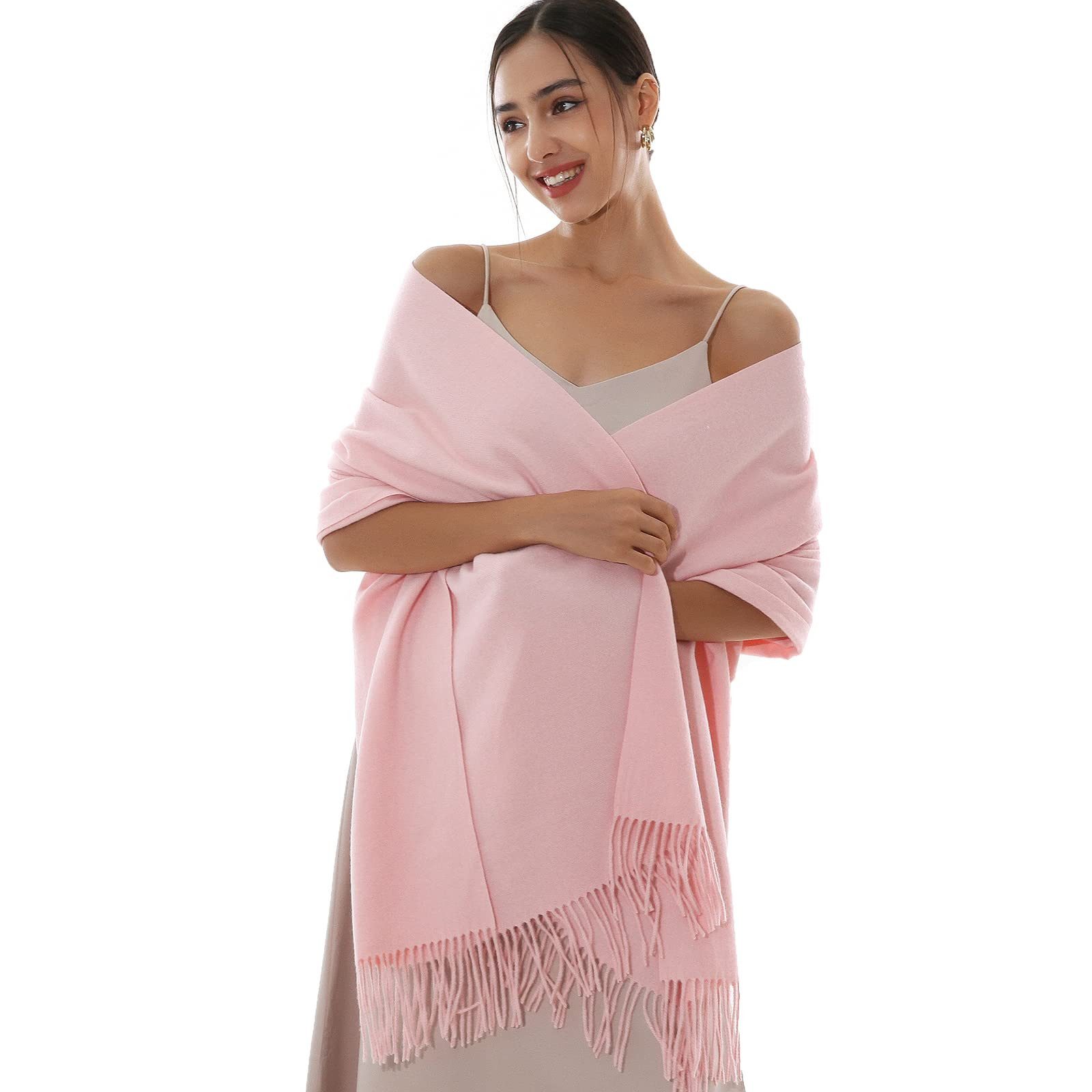 Cachito Modeschal Damen Schultertuch Abendkleid festlich Schal, mit quasten/fransen, Tücher für abendkleid Stola Scarf Winterschal