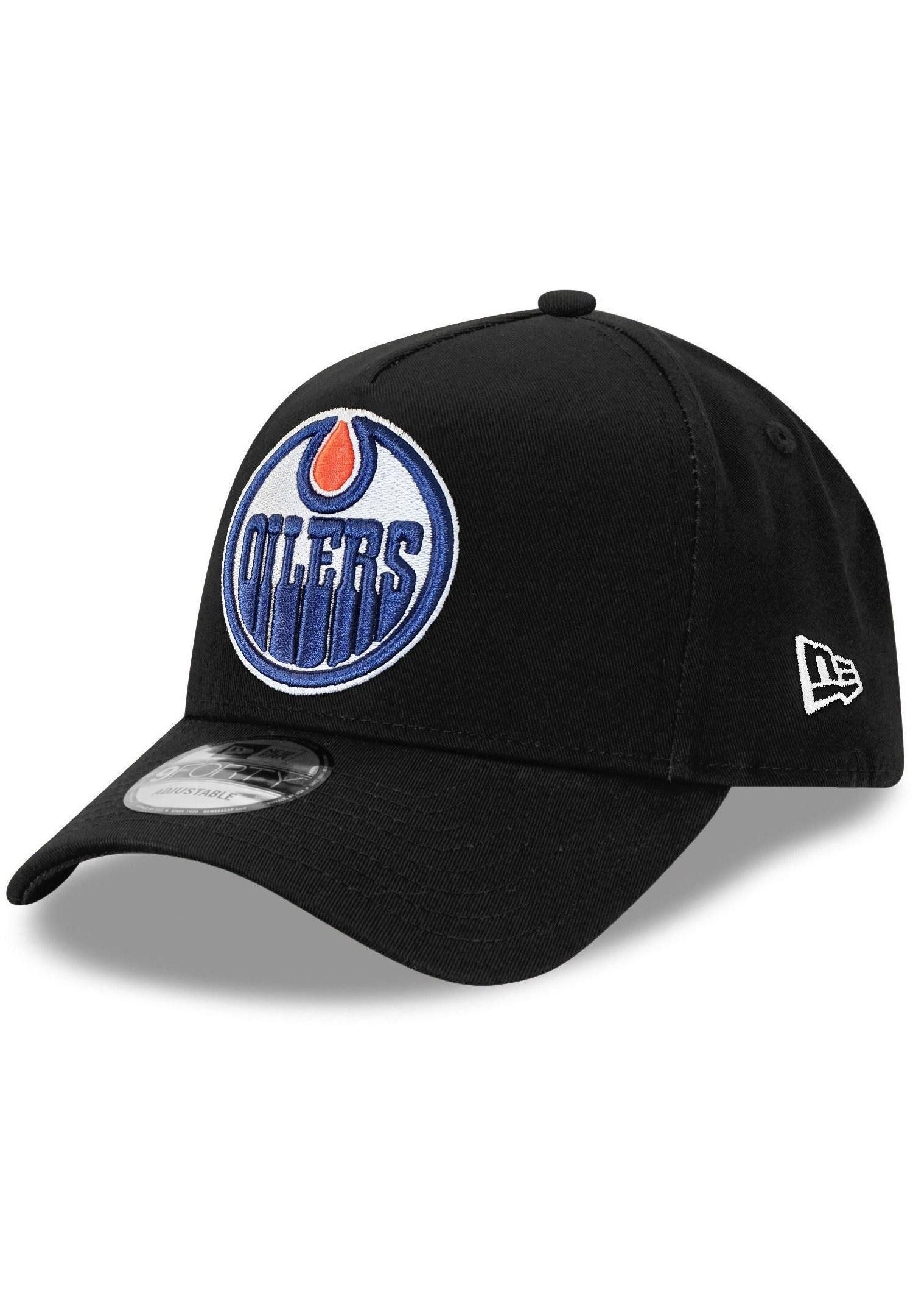 Baseball Cap Edmonton Oilers 9Forty A-Frame Cap New Era Schwarz