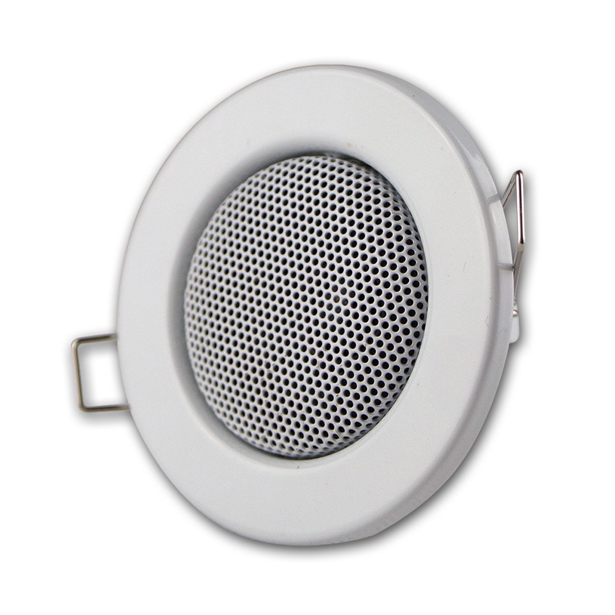 ChiliTec Einbaulautsprecher weiß, Halogen-Look, Ø 8cm Einbaulautsprecher