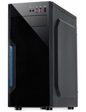 Inter-Tech PC-Gehäuse INTER-TECH PC-Gehäuse B-42, schwarz-blau