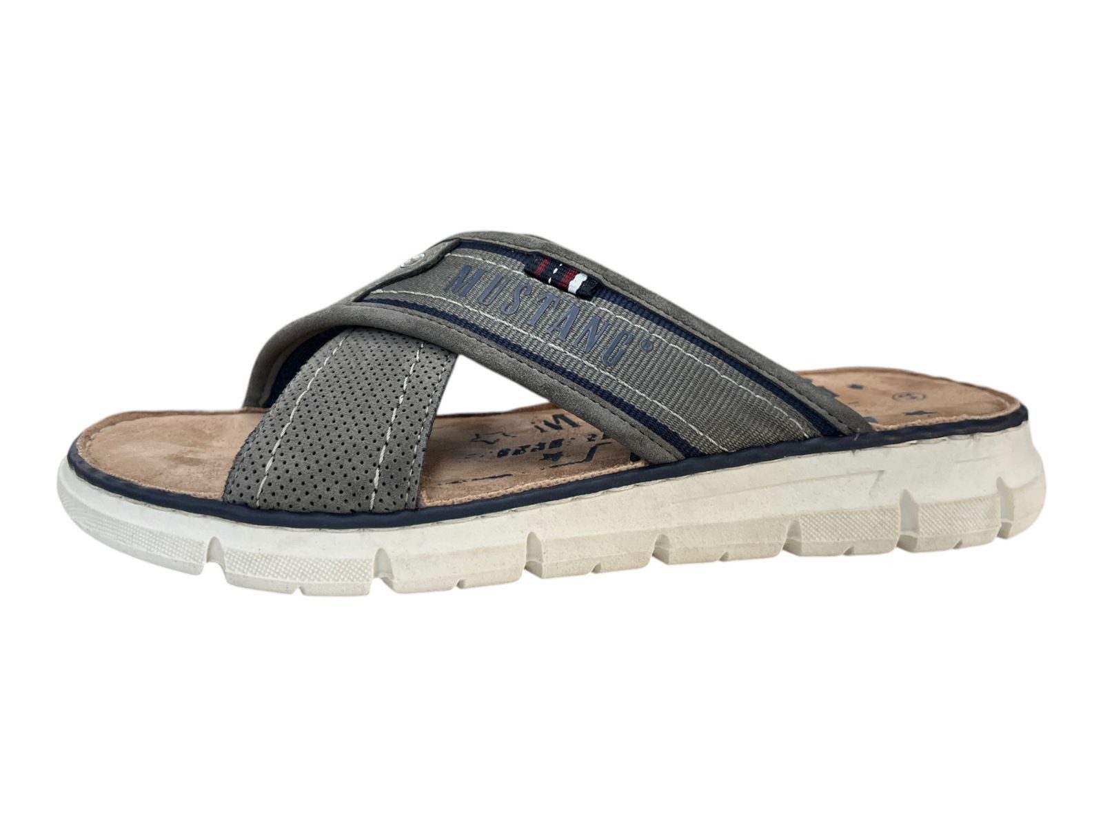 Mustang Shoes Mustang Herren Pantolette 26M007-1002 grey grau Clog