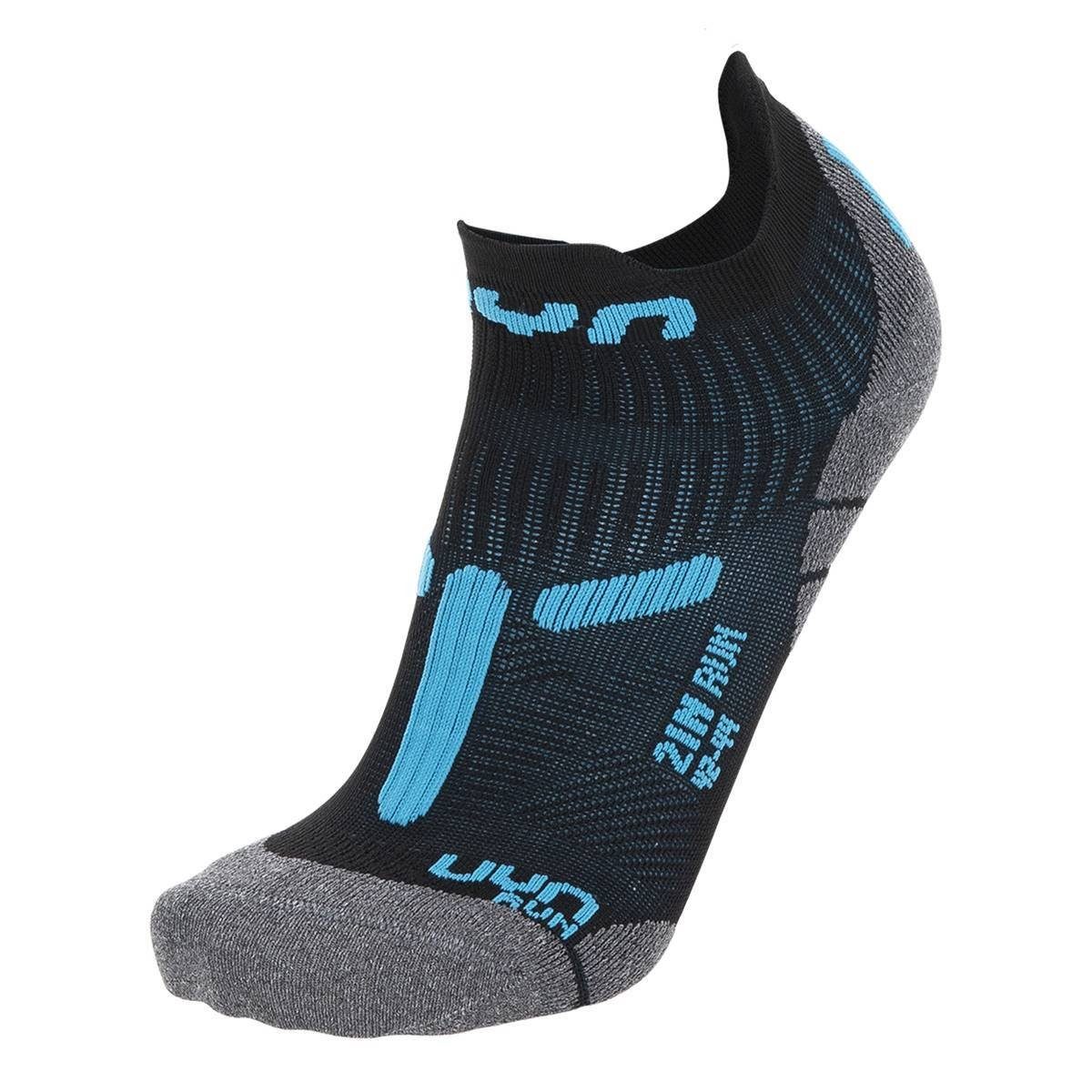 UYN Sportsocken Herren Running Sneaker Socken - 2IN Socks, Socken