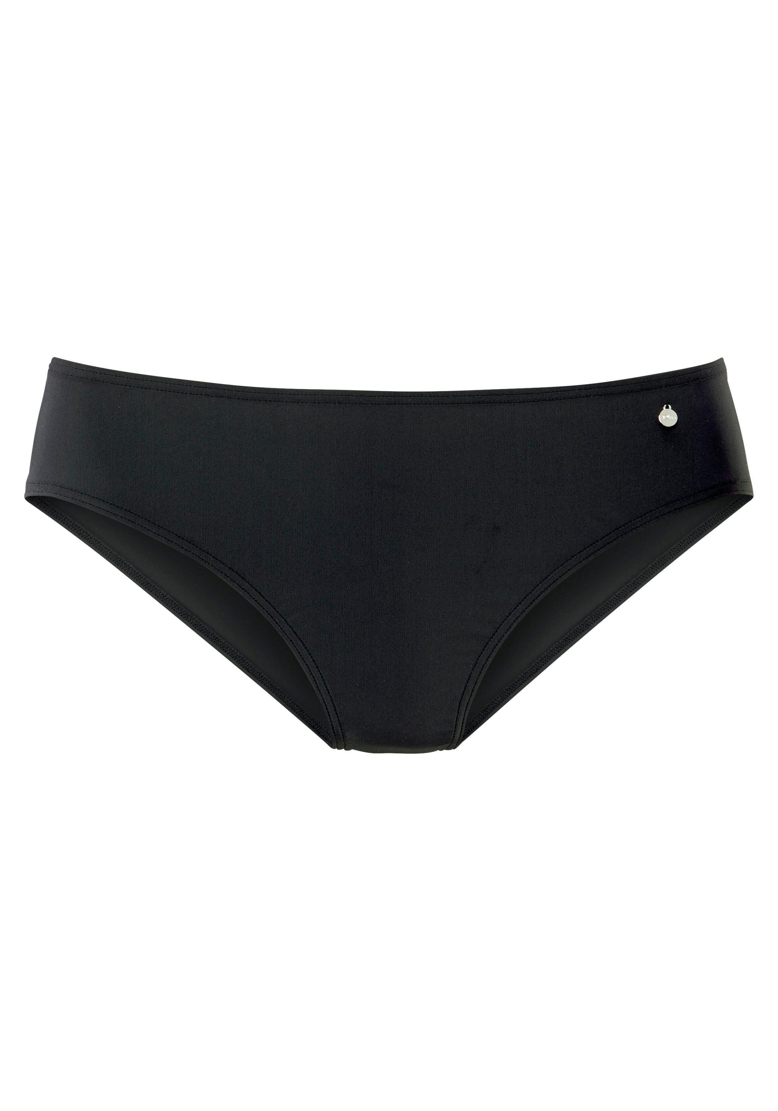 s.Oliver Bikini-Hose Audrey in schwarz unifarben