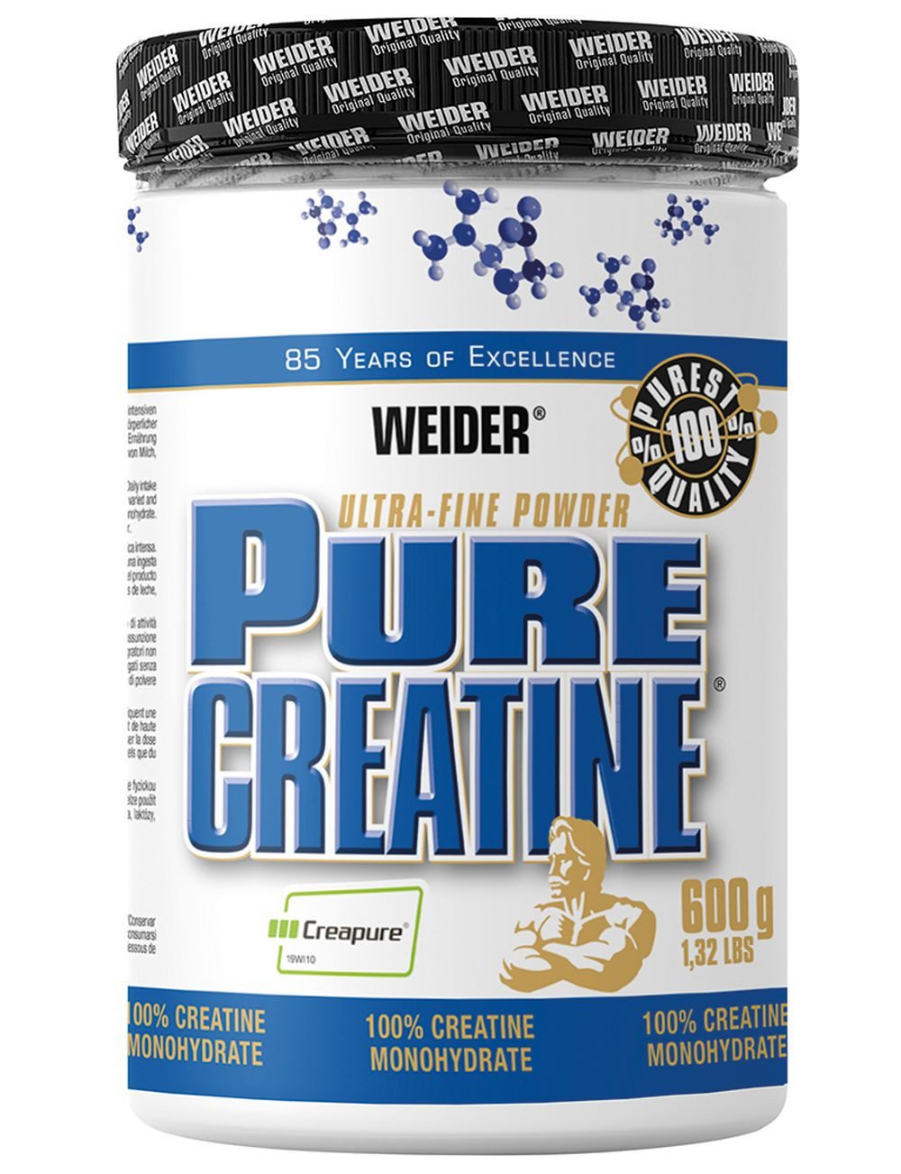 WEIDER Weider Pure Creatine Creapure- 600g Pulver