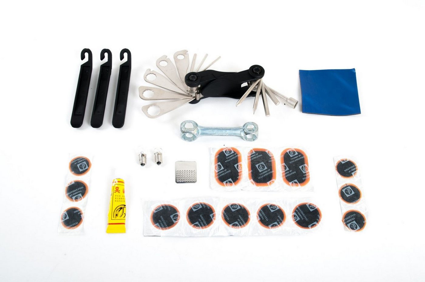 BURI Fahrradwerkzeugset 35tlg.Fahrradwerkzeug-Set Werkzeug Fahrrad Reparatur Flickzeug, (35-tlg)