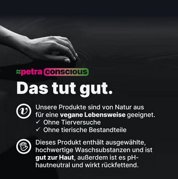 ≈petra Eau de Parfum Rabenschwarz [50mL] aus der ≈petra Manufaktur, mit schwerem, erdigen Duft nach Patchouli und Sandelholz