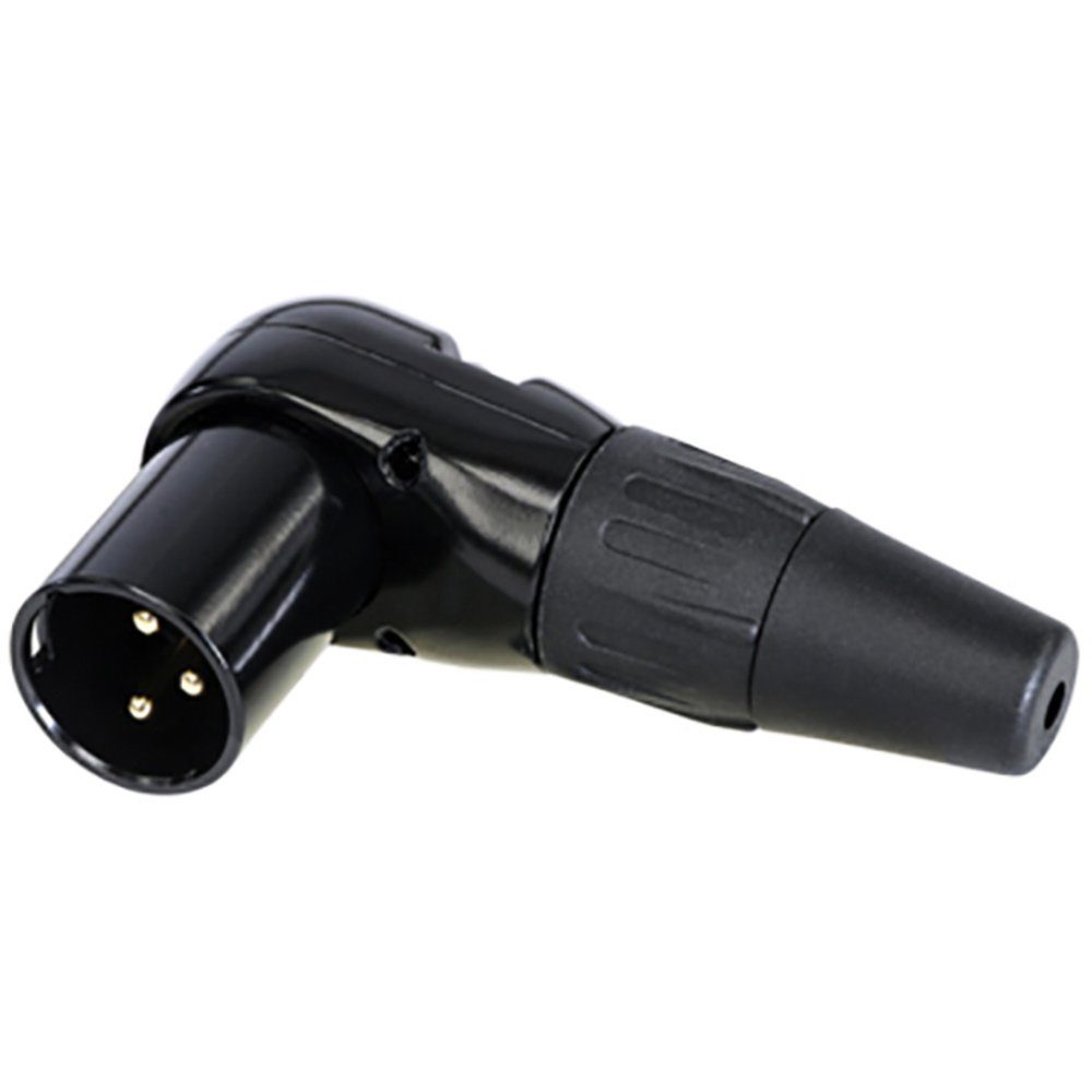 Rean Rean AV RC3MR-B XLR-Steckverbinder Stecker, gewinkelt Polzahl: 3 1 S Audio- & Video-Adapter