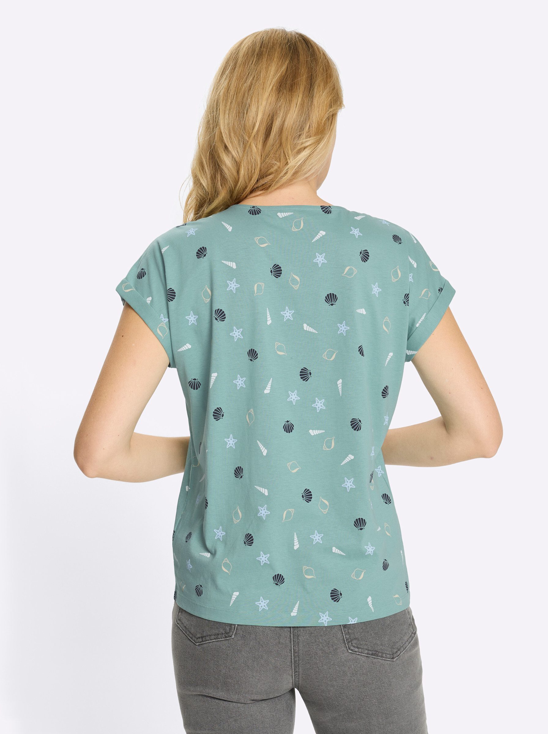 Sieh an! T-Shirt Rundhals-Shirt Kurzarm günstig online kaufen