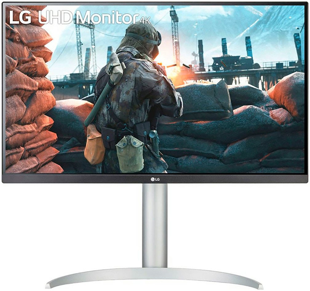 Valentinstagsgeschenk LG 27UP650K Gaming-LED-Monitor (68 cm/27 ", 3840 x 2160 px, 4K Ultra HD, 5 ms Reaktionszeit, 60 Hz, IPS), weiß
