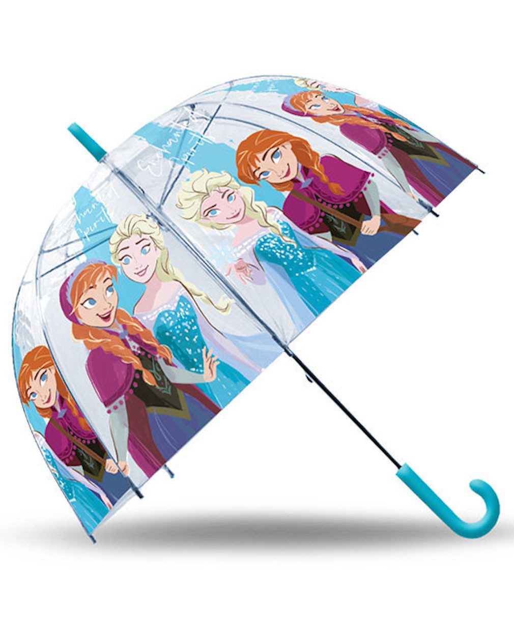 Kids Euroswan Stockregenschirm Disney Frozen Regenschirm Die Eiskönigin Winter Durchmesser 70cm