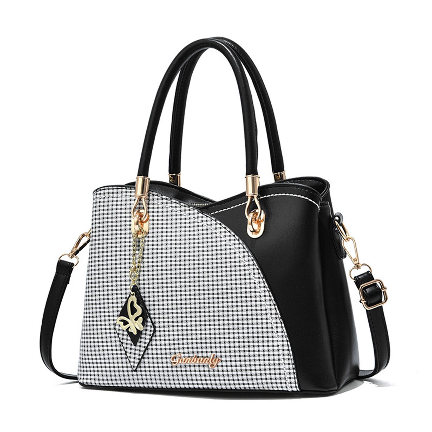 RWEUOQ Henkeltasche Damen Handtasche Arbeitstasche Schultertasche günstig online kaufen