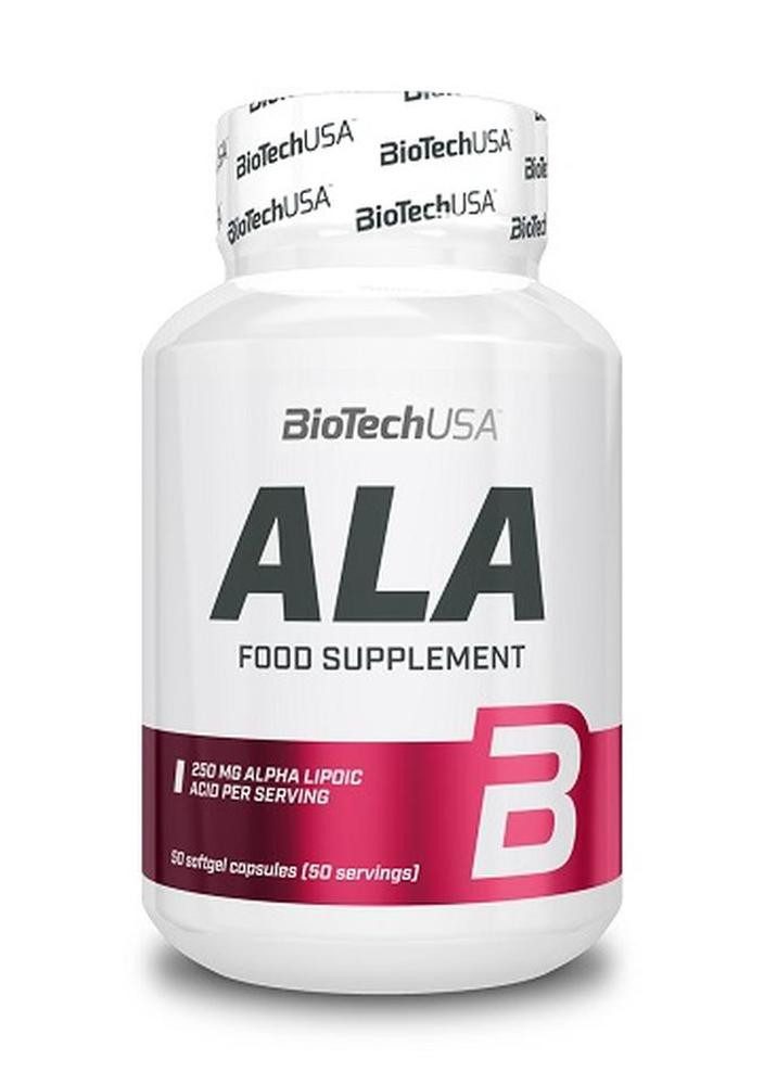 Biotech USA BioTechUSA ALA alpha lipoic acid 50 caps Kapseln, 50 St.