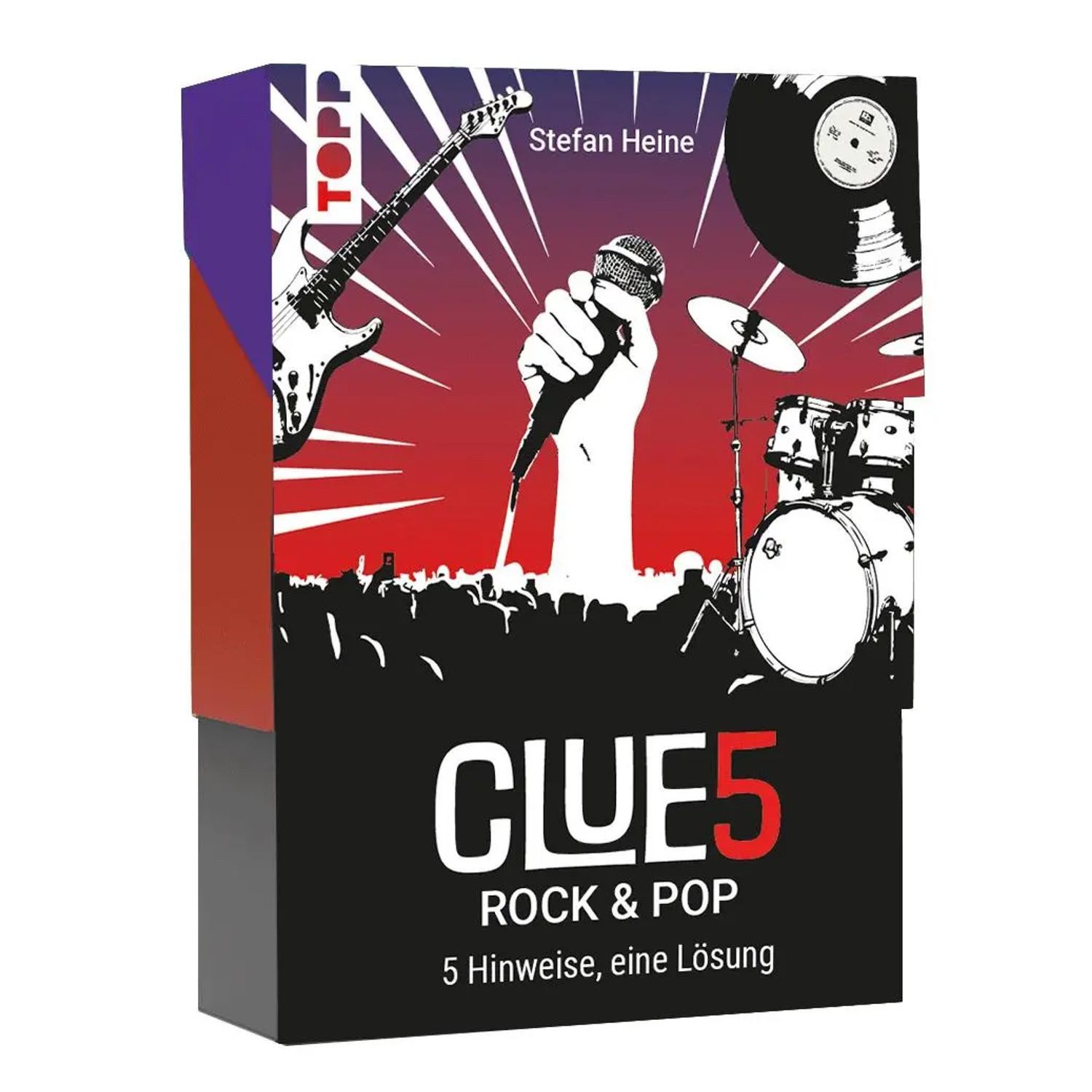 frechverlag Spiel CLUE5 #Rock & Pop. 5 Hinweise, nur eine Lösung. Das Trend-Quiz für...