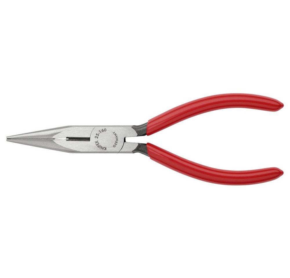 Thumbnail - Knipex Flachzange Knipex 25 01 160 Elektronik- u. Feinmechanik Flachrundzange Gerade Van
