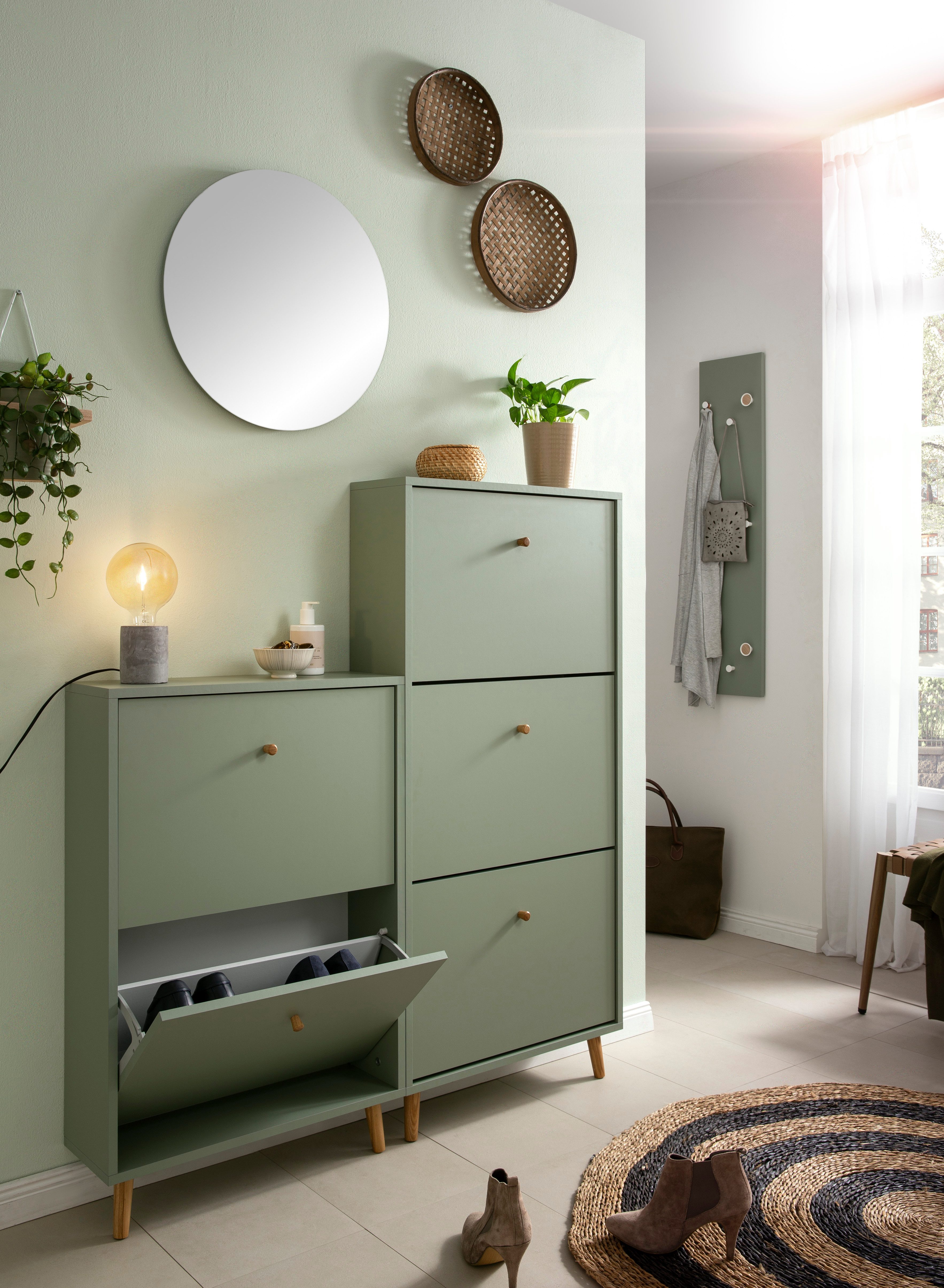 Schildmeyer Schuhschrank Bjarne, Breite 59 cm Griffe und Möbelfüße aus Mass günstig online kaufen