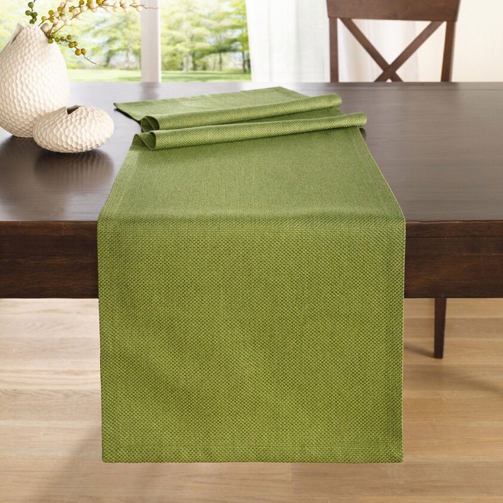 Home-trends24.de Tischläufer Tischläufer Grün Tischdecke Deko günstig online kaufen
