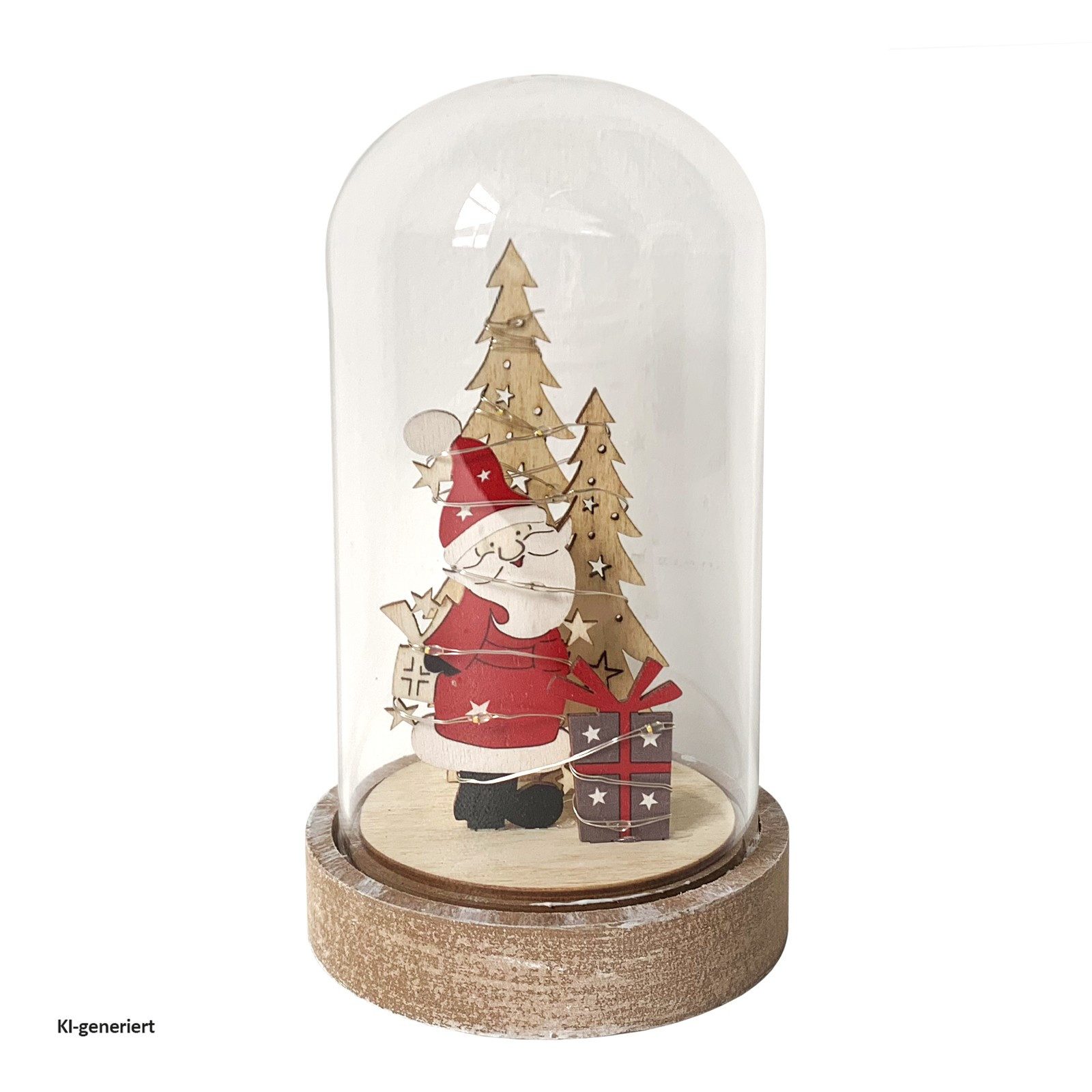 HTI-Living Weihnachtsfigur Beleuchtete Weihnachtsdekoration (Stück, 1 St., 1 Leuchtdeko, ohne Batterien), Leuchtdeko batteriebetrieben