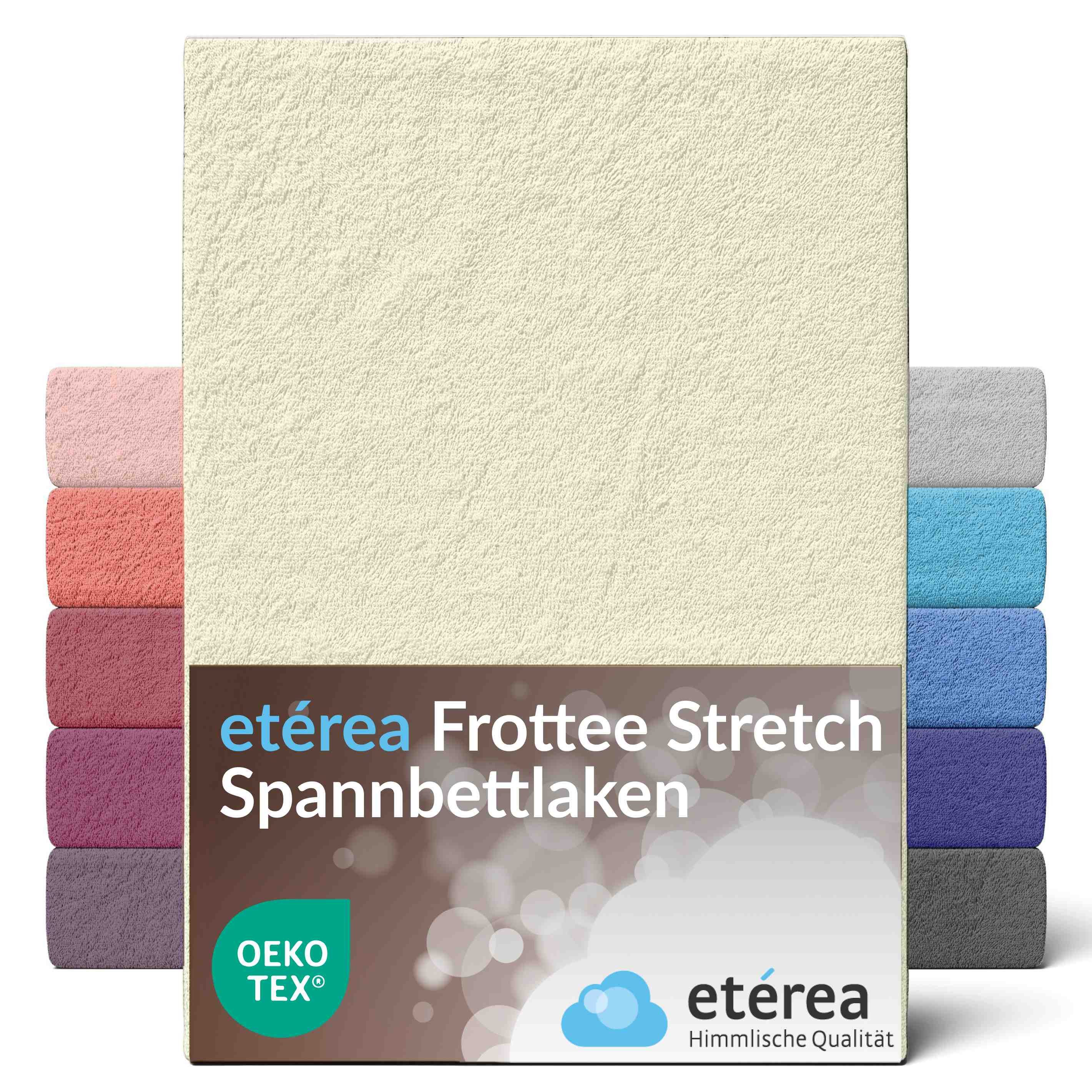 etérea Himmlische Qualität Spannbettlaken etérea Frottee günstig online kaufen