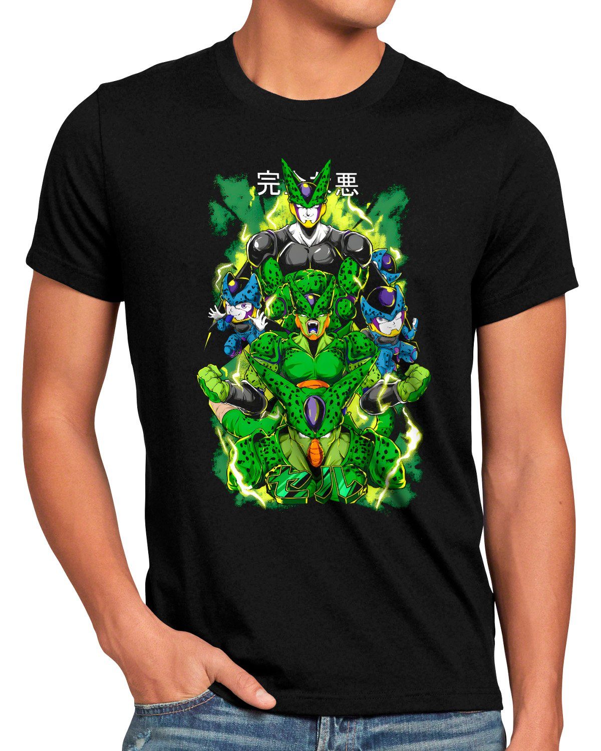 style3 Print-Shirt T-Shirt gt z Evil Herren breakers songoku the Pure dragonball super kakarot