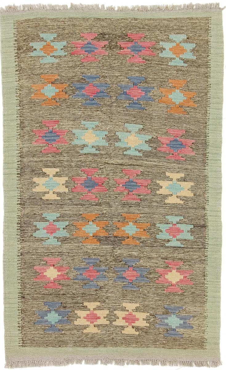 Orientteppich Kelim Afghan Heritage 106x153 Handgewebter Moderner Orientteppich, Nain Trading, rechteckig, Höhe: 3 mm