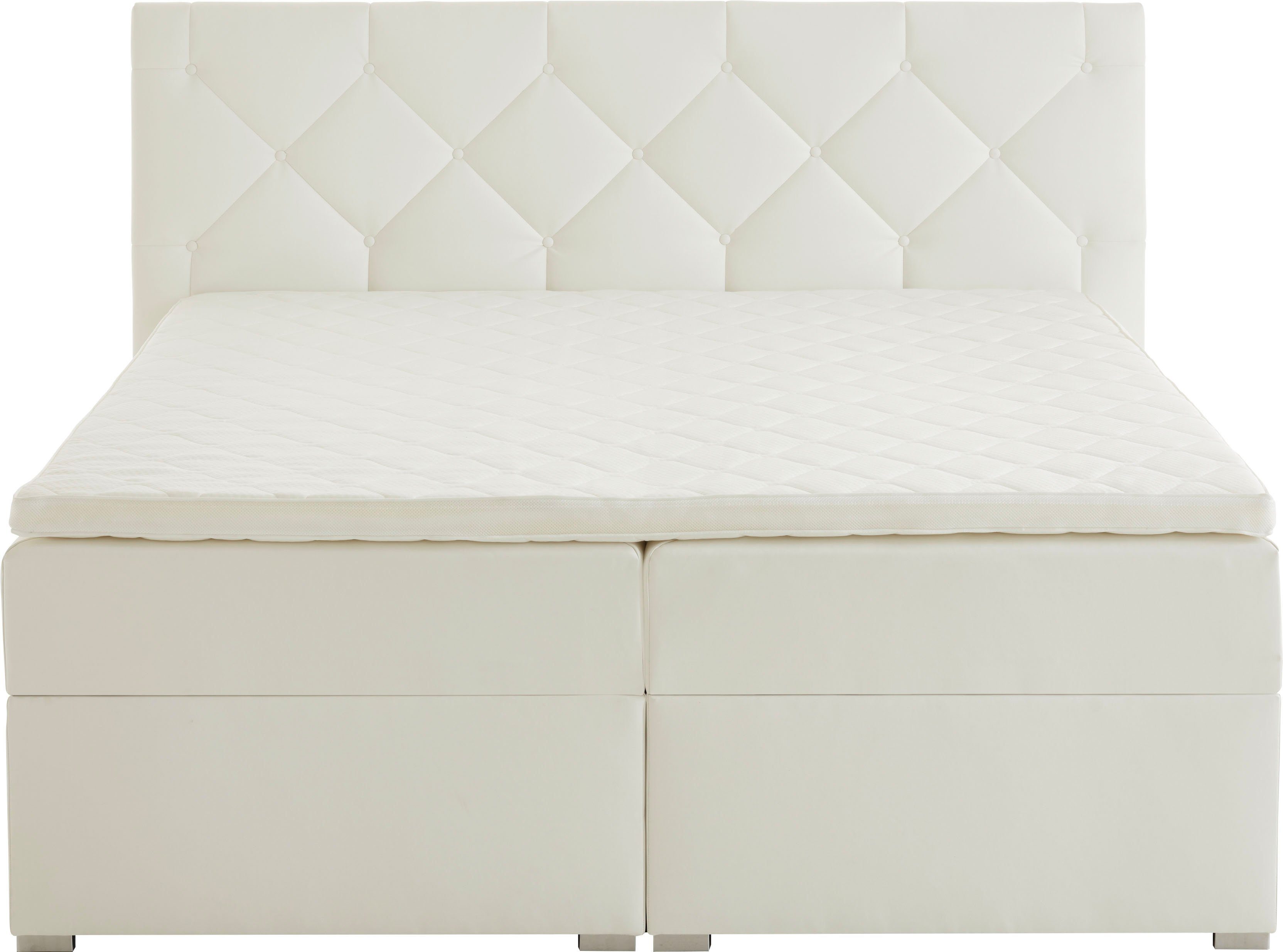 ATLANTIC home collection Boxbett Meike, mit XXL-Bettkasten und Topper