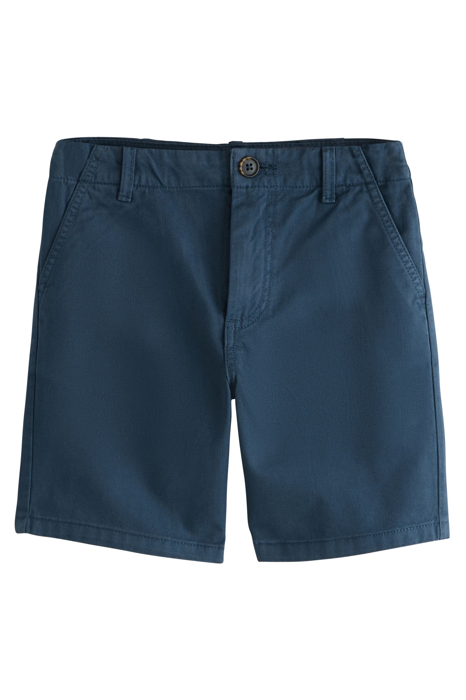 Chinoshorts Chino-Shorts mit Stückwaschung