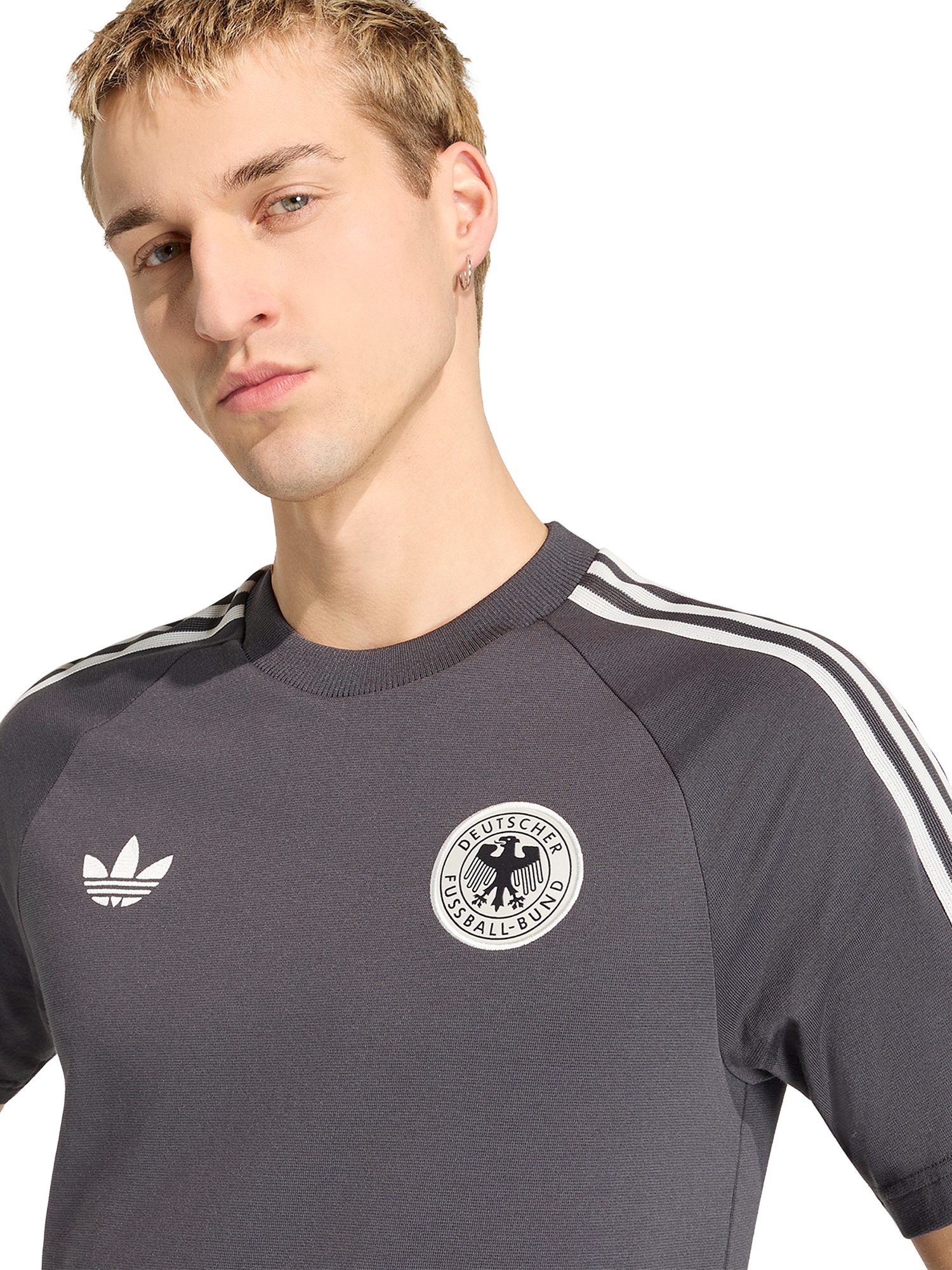 adidas Performance T-Shirt FC Bayern München, T-Shirt Originals DFB, Herren, Schwarz – Bild 4 von 5