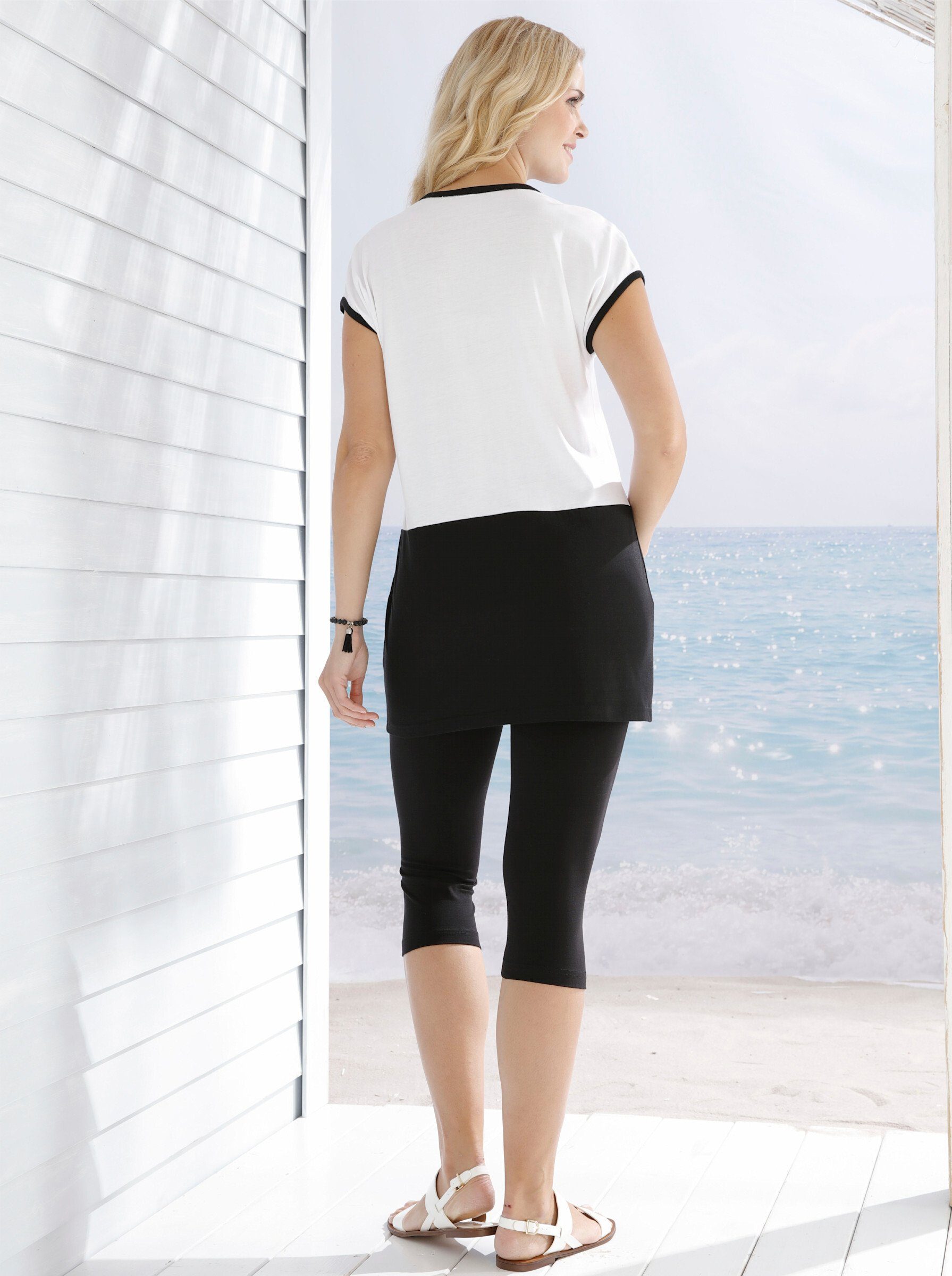Sieh an! Jogginghose Capri-Leggings