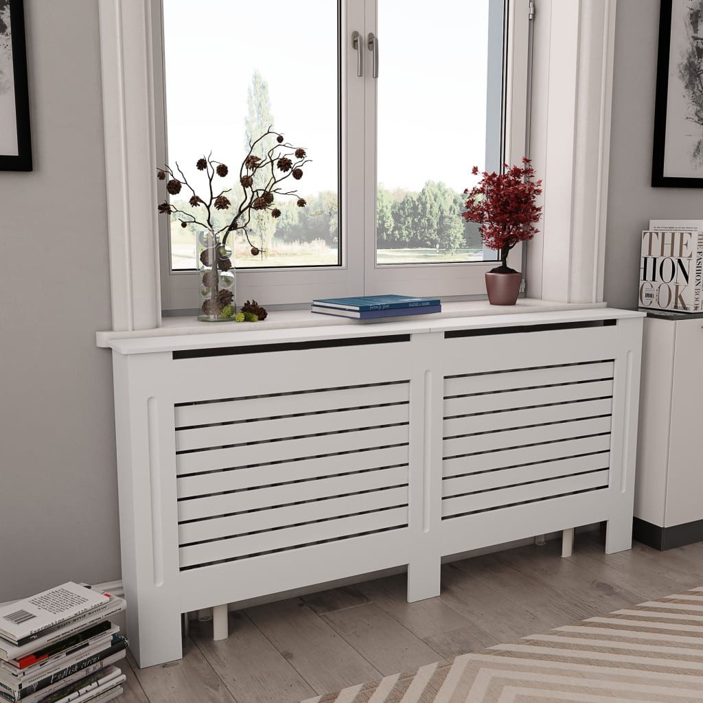 vidaXL Heizungsverkleidung 172 x 19 x 815 cm Heizungsverkleidung Heizungsabdeckung Heizkörperabde