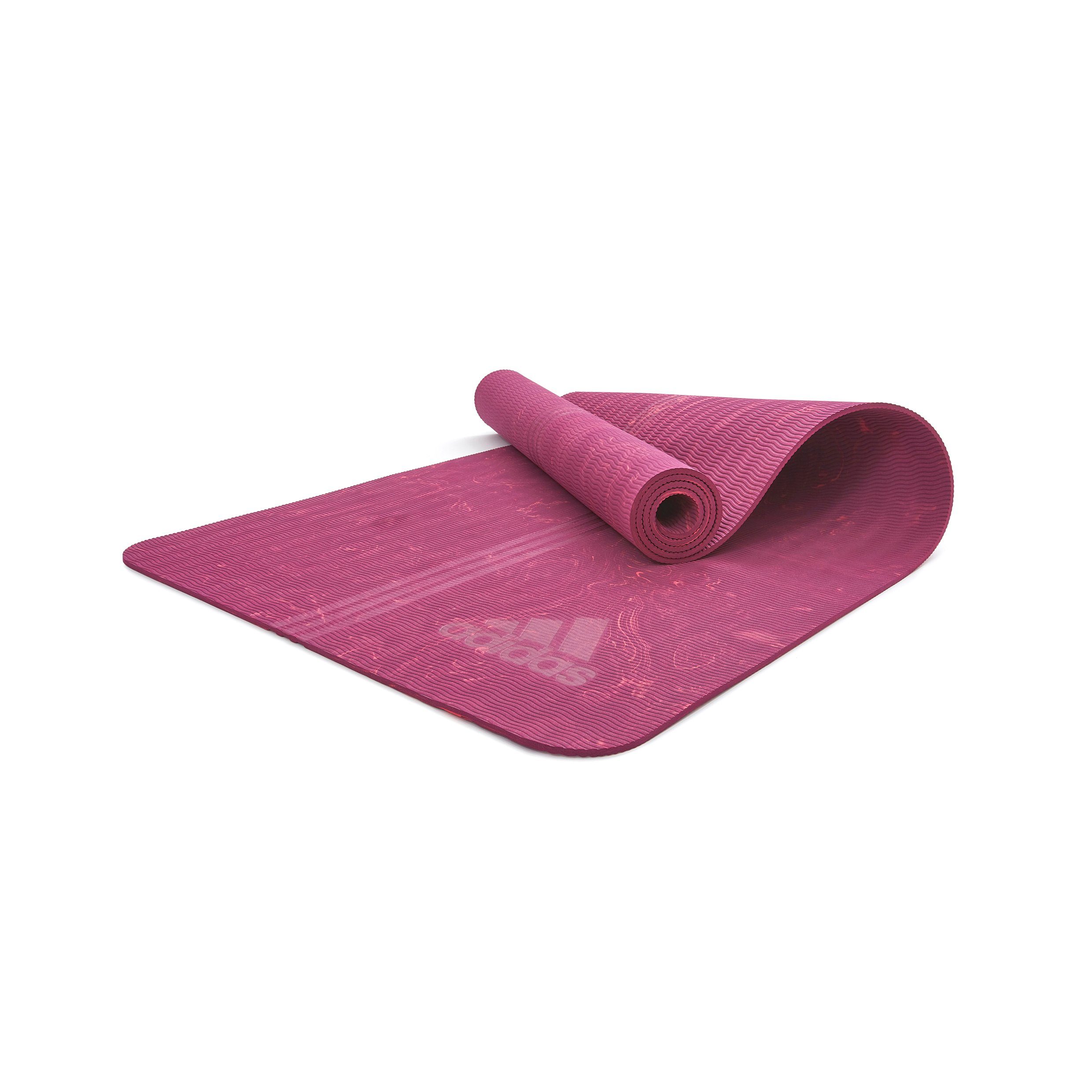 Camo Yogamatte, adidas und strapazierfähigem Material 5mm, Power Adidas rutschfestem Performance mit Berry Yogamatte Alumina,