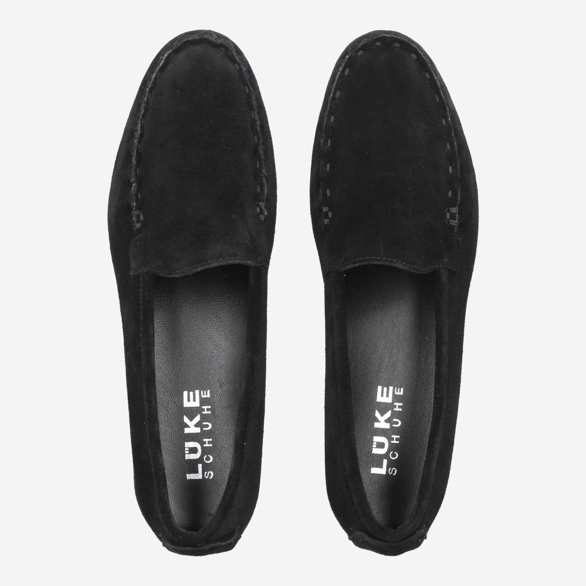 Lüke Schuhe Lüke Schuhe MOCASIN FERGUS, Slipper & Mokassin, Schwarz, Damen Slipper