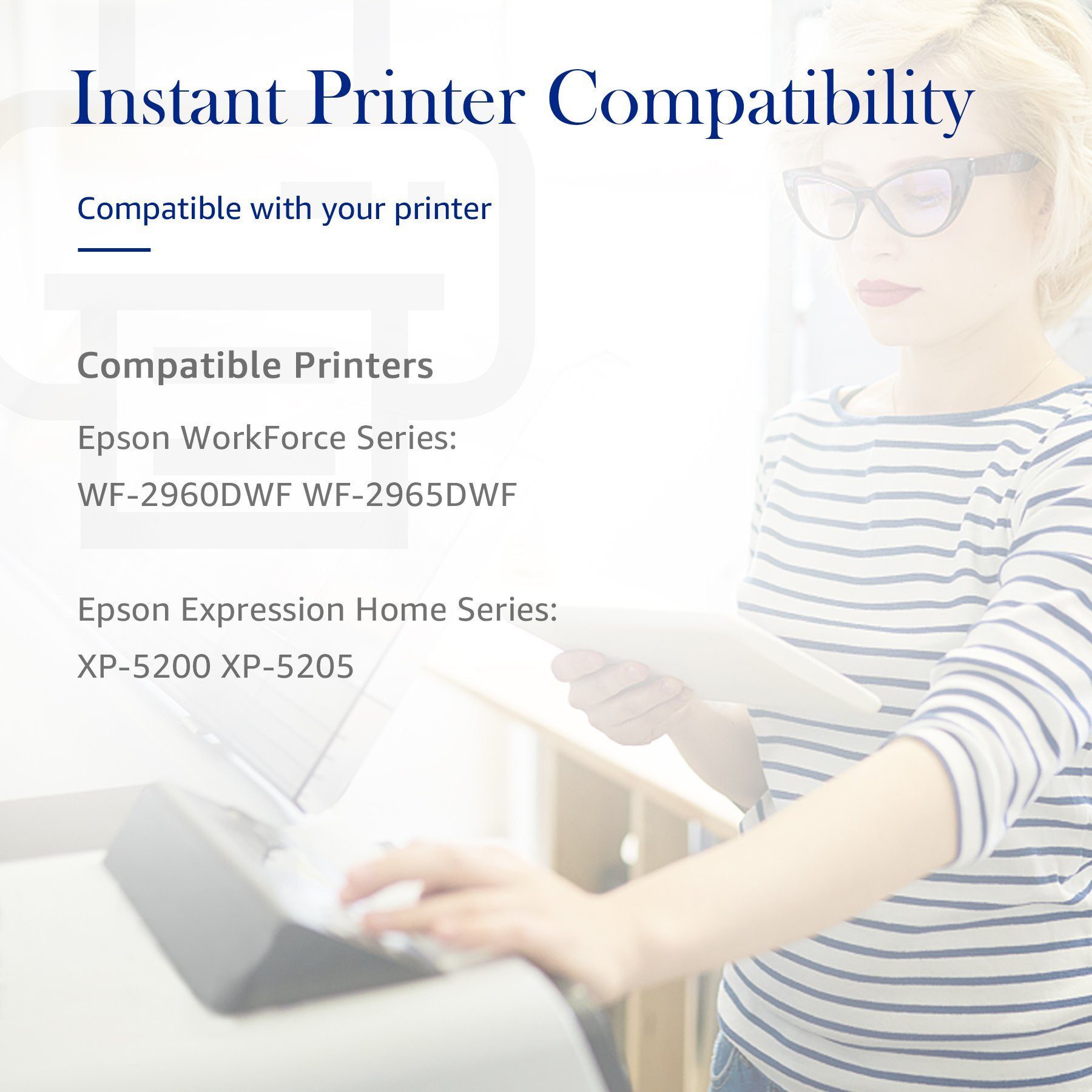STAROVER 5/10PK 503XL Multipack für Epson 503 Druckerpatronen Tintenpatrone (Expression Home XP-5200 XP-5205, WorkForce WF-2960DWF WF-2965DWF) – Bild 3 von 5
