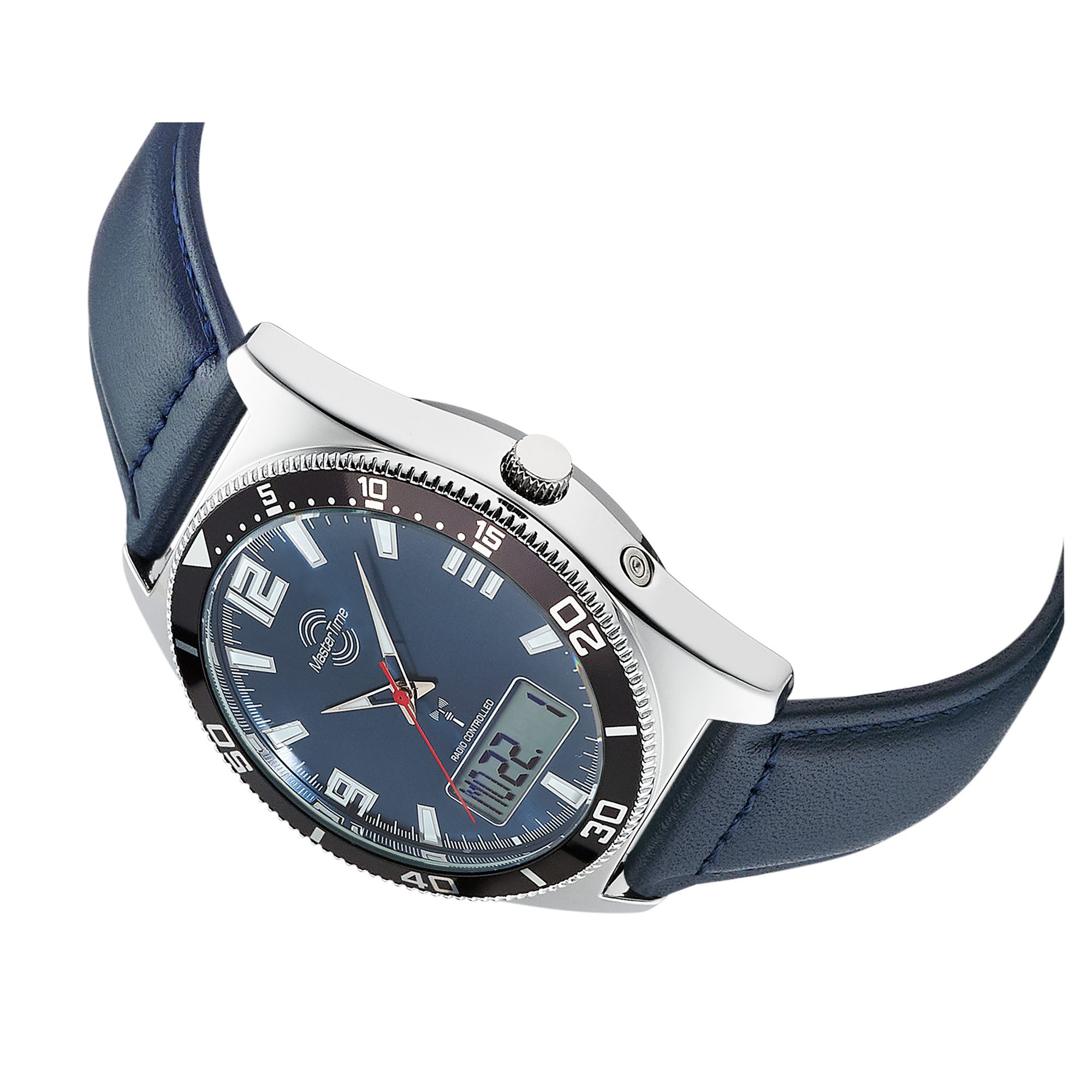 MASTER TIME Funkchronograph MTGA-10971-32L, Quarzuhr, Armbanduhr, günstig online kaufen