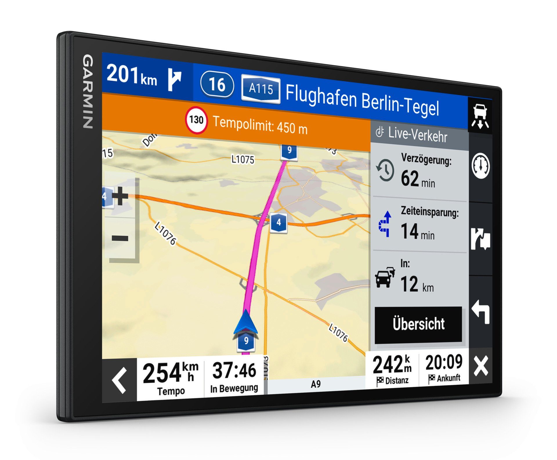 Garmin DriveSmart 86 EU, MT-S, GPS PKW-Navigationsgerät (Europa (45 Länder), Karten-Updates, Bluetooth)