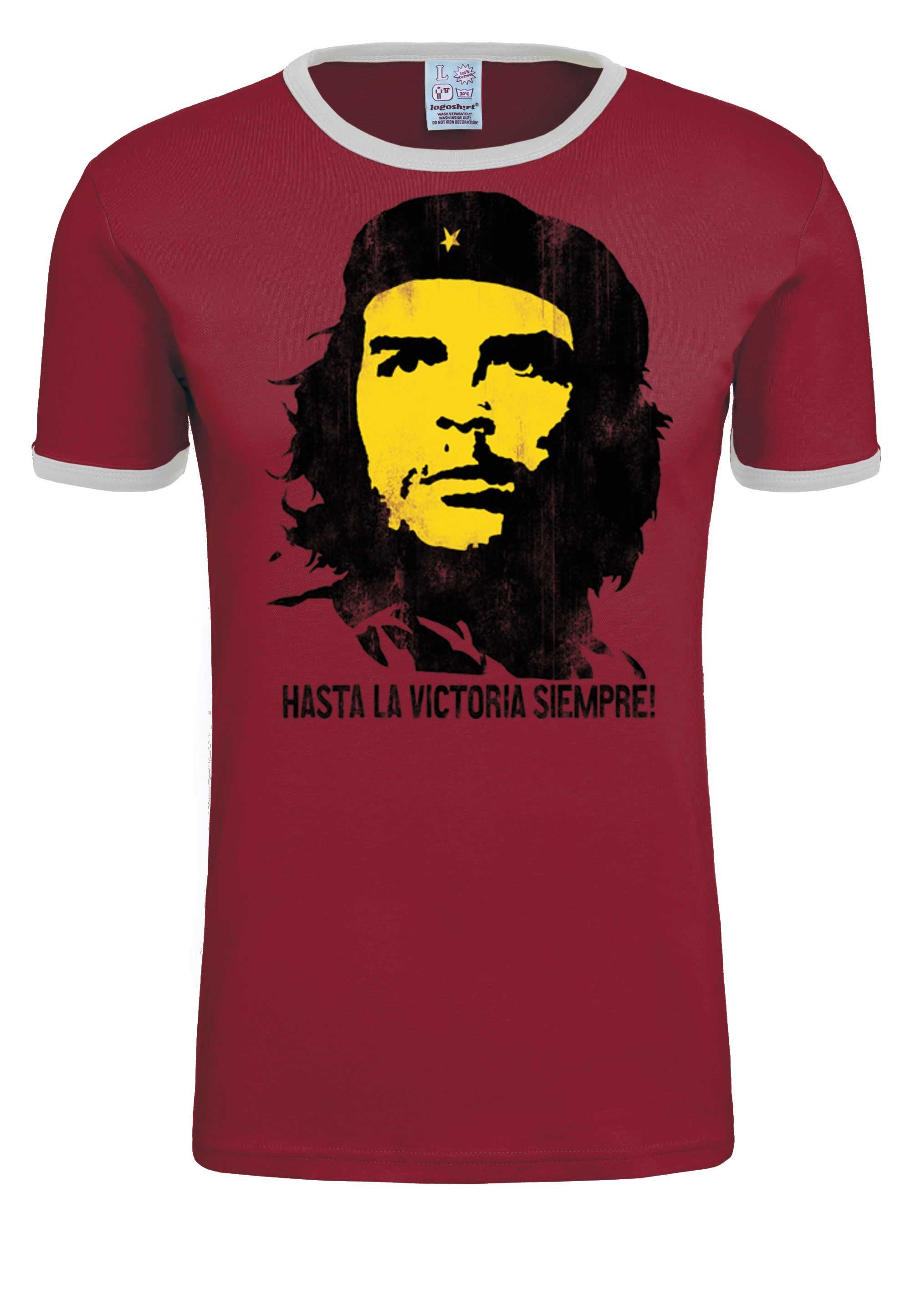 LOGOSHIRT T-Shirt Guevara-Print Guevara Che Che mit