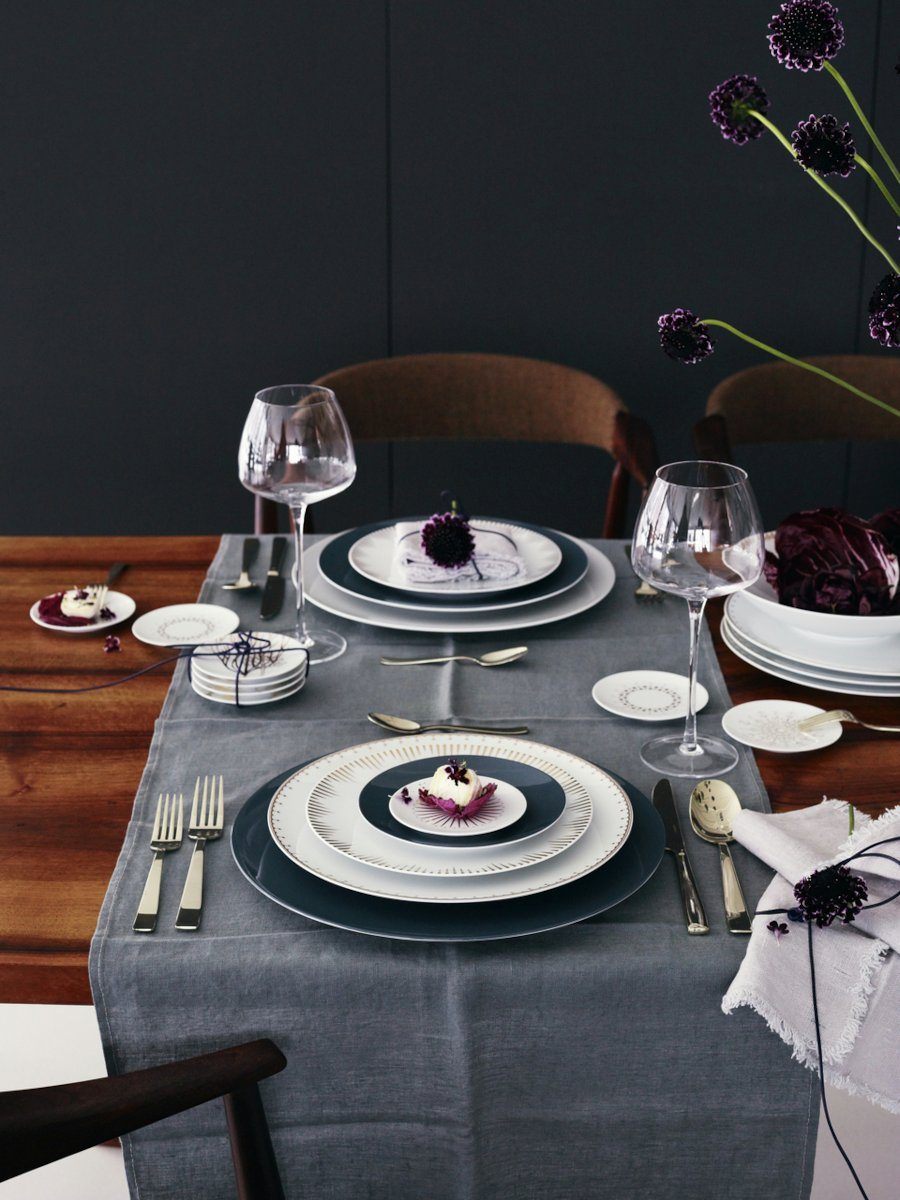 Rosenthal Speiseteller TAC Gropius Festive Celebration Speiseteller 28cm, Teller Flach