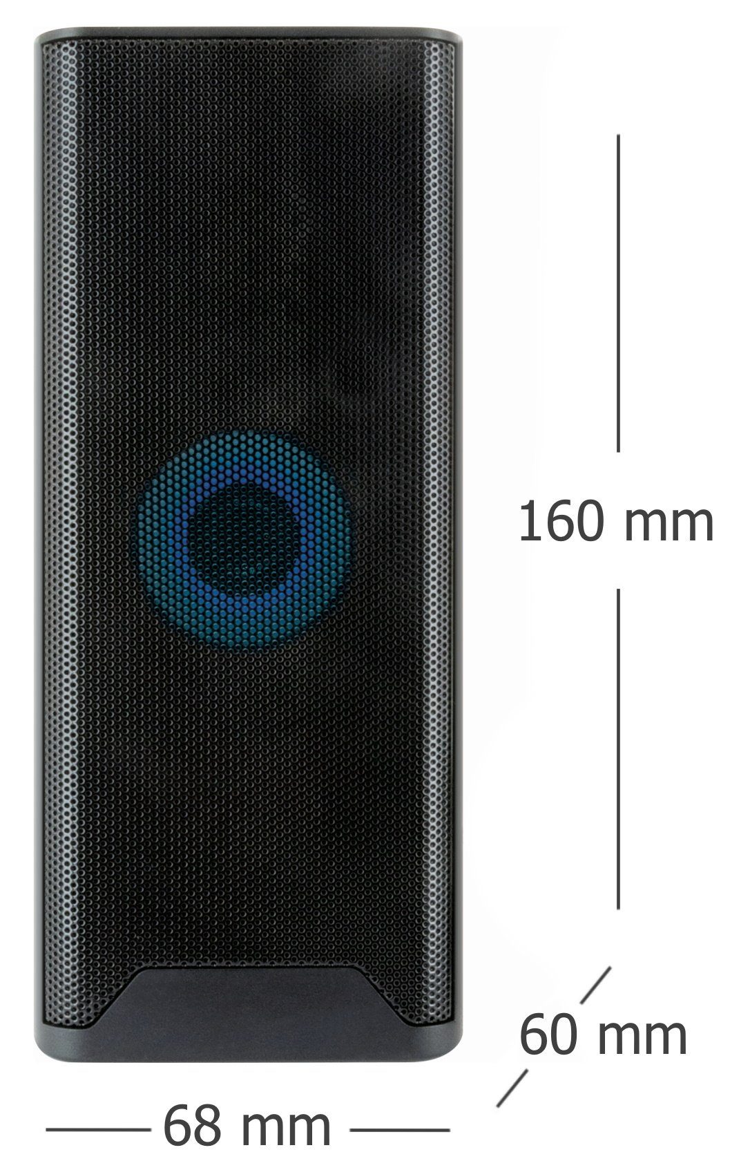 Schwaiger BSB23 Soundbar (AUX, Bluetooth, 6 W, teilbar)