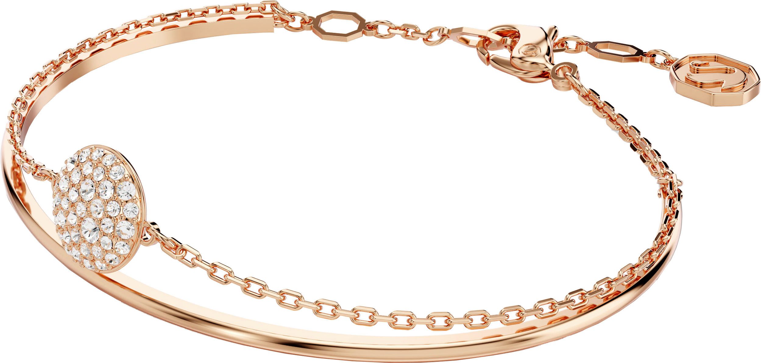 Swarovski Armreif Sublima Round, mit Swarovski® Kristall günstig online kaufen