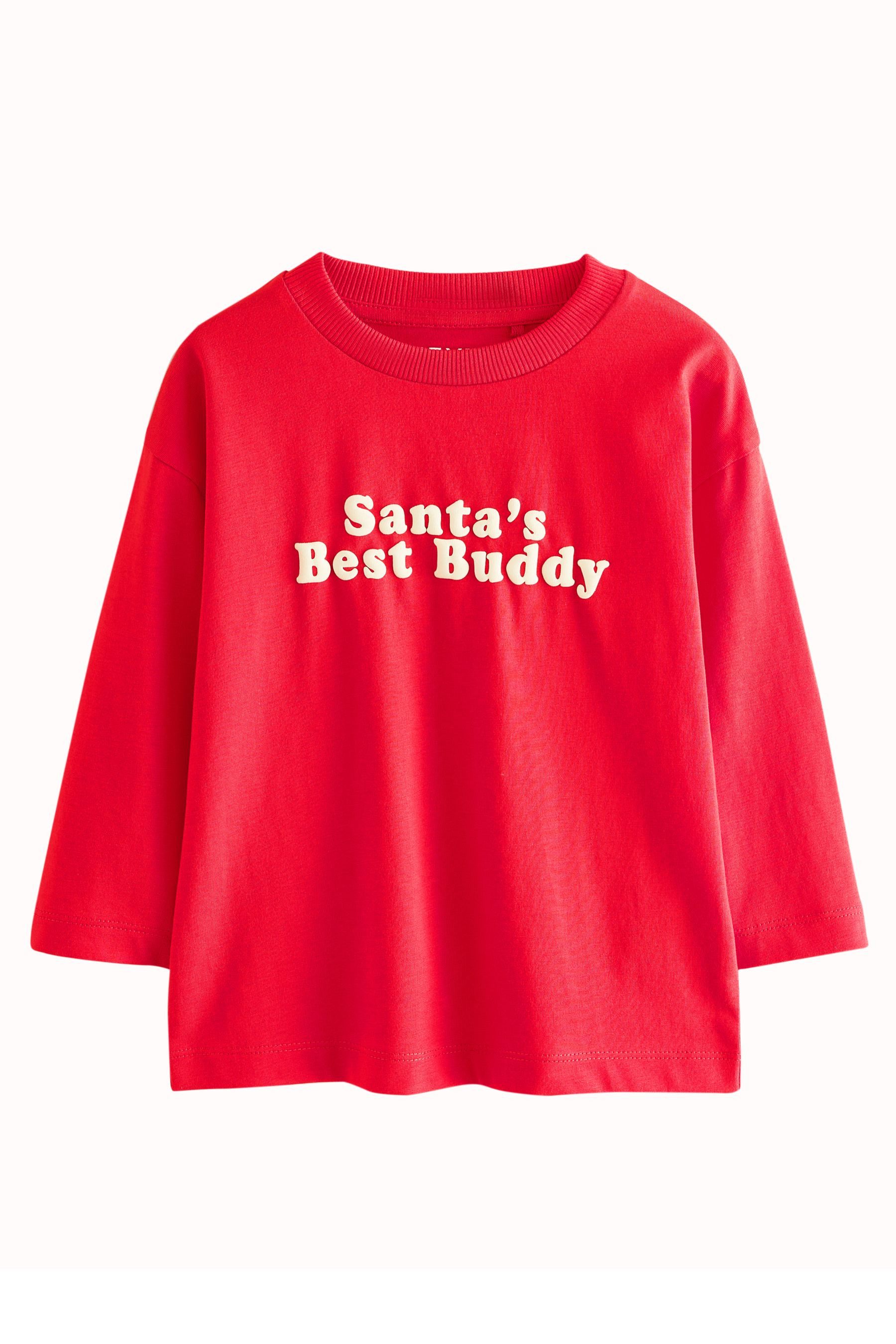 Langarmshirt Langärmeliges Weihnachtsshirt