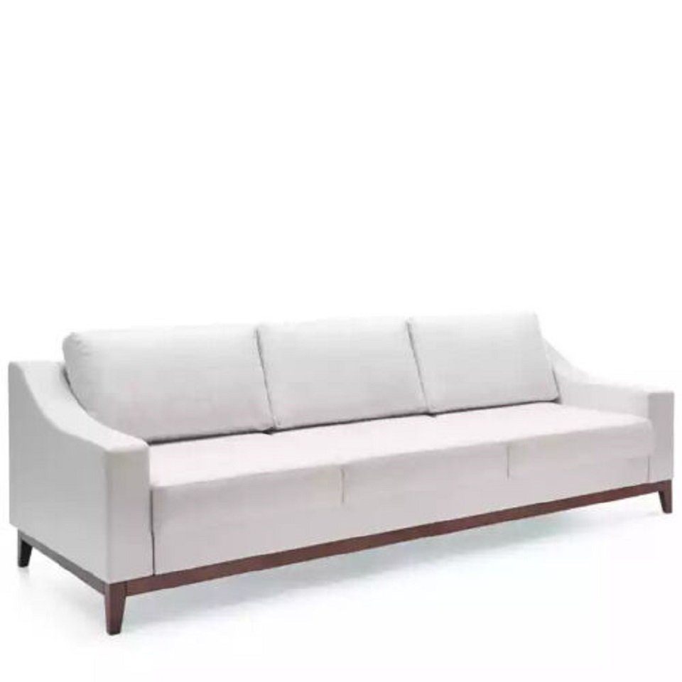 JVmoebel 3-Sitzer Weiß Dreisitzer Möbel Made in Modern Wohnzimmer Sofa 1 Europe Luxus Teile, Polstersofa Neu
