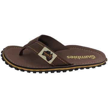 Gumbies Classic in Brown T-Strap-Zehentrenner aus recycelten Materialien »in farbenfrohen Designs«