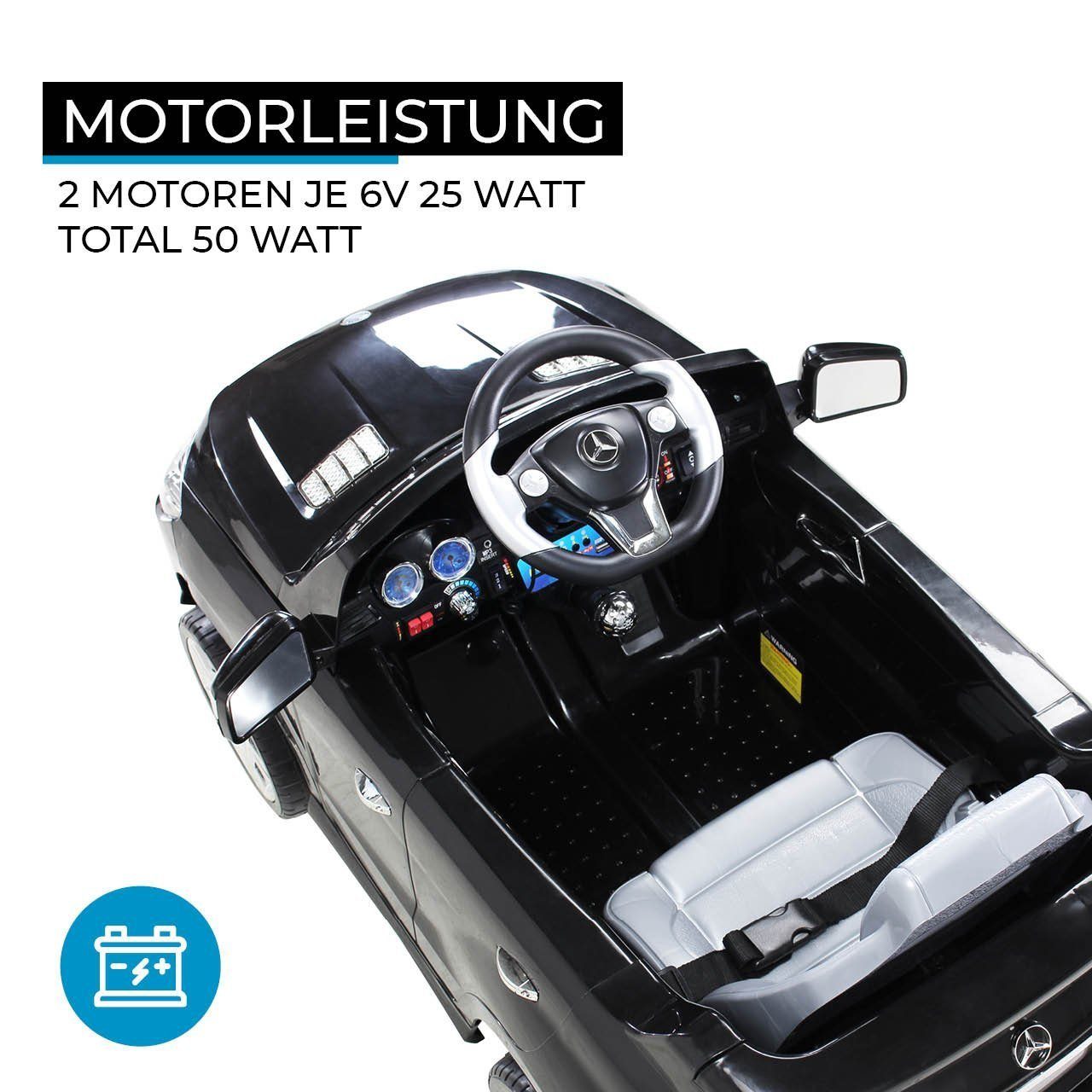 Actionbikes Motors Elektro-Kinderauto Elektroauto Mercedes Benz AMG GT4 -  Türen zum Öffnen - Bremsautomatik, Belastbarkeit 35 kg, (1-tlg), 2x 12 V